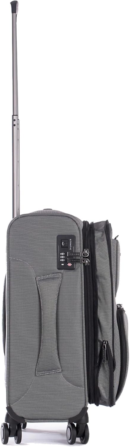Stratic Bendigo Light+ Kofferset 3-teilig Koffer Weichschale Reisekoffer Trolley Handgepäck, 4 Rolle
