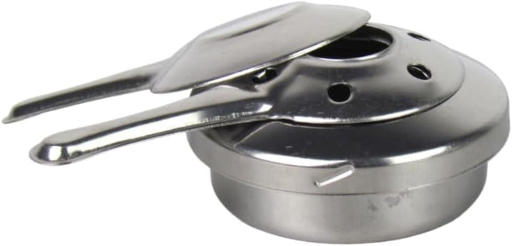 Lentz Fondue-Set aus Edelstahl für 6 Personen | inklusive Besteck | betrieben mit Brennpaste | Topf