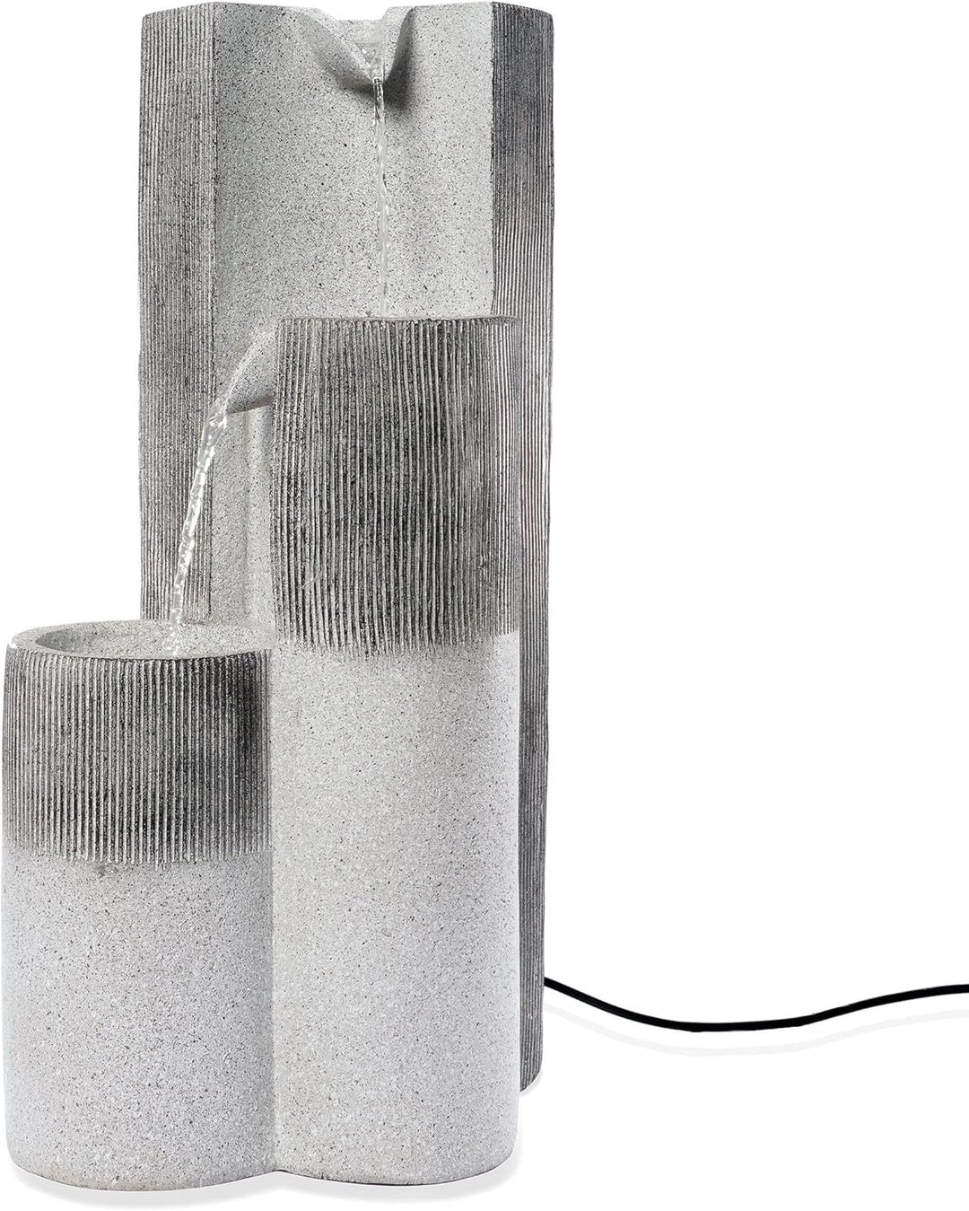 Solar Gartenbrunnen Smart Fountain - extragrosses 5 Watt Solarmodul, Solarpumpe mit Direktbetrieb -