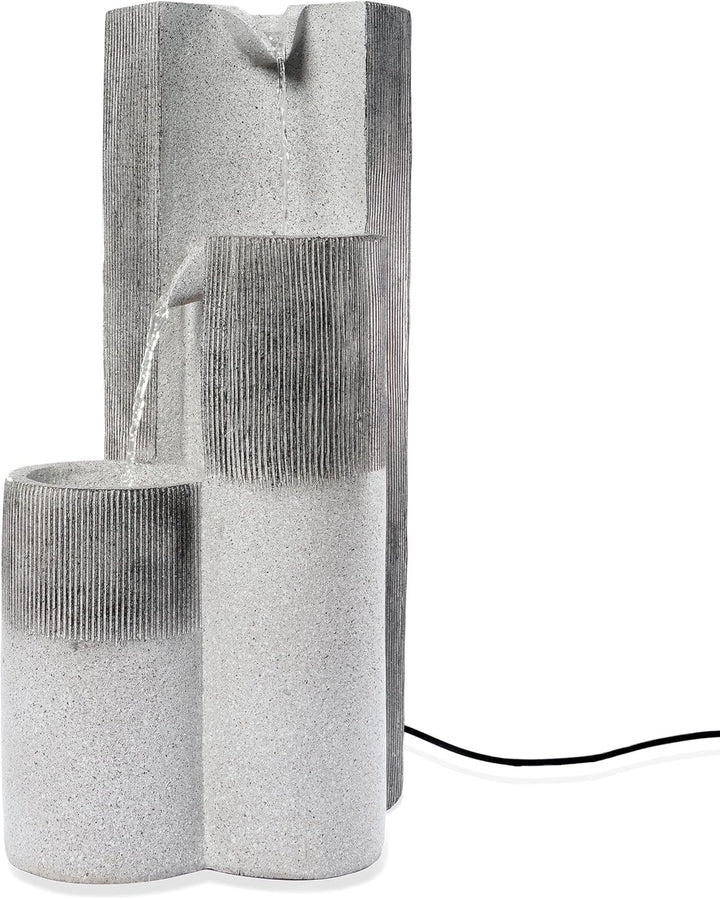 Solar Gartenbrunnen Smart Fountain - extragrosses 5 Watt Solarmodul, Solarpumpe mit Direktbetrieb -
