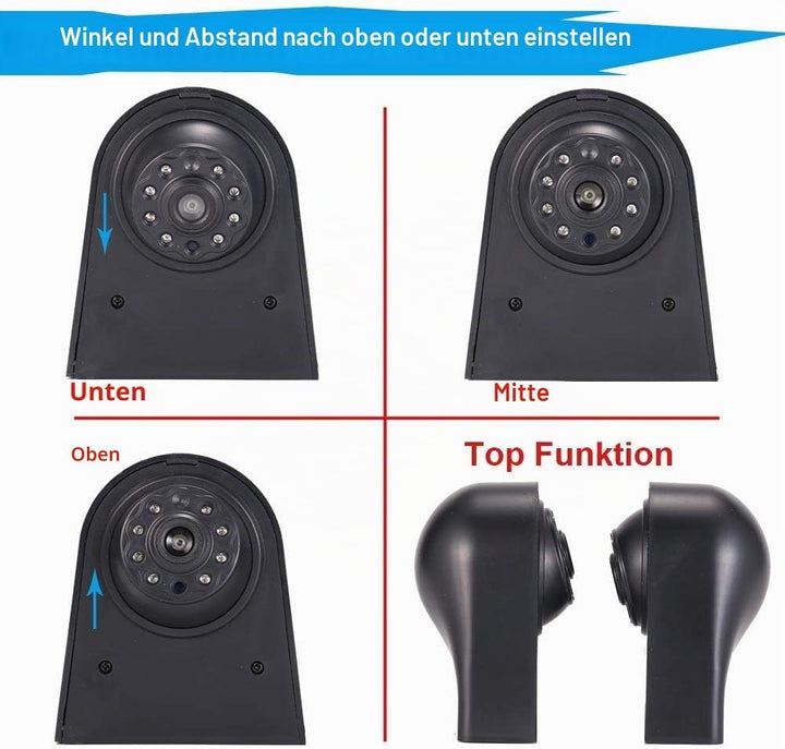 1280 * 720 Brake Bremsleuchte Auto Kamera Third roof Bremslicht Rückfahrkamera Replacement for Merce