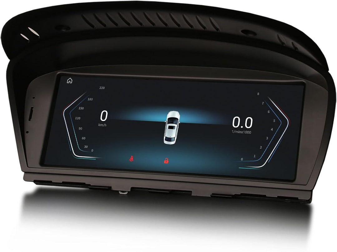 Erisin Qualcomm 8-Kern 8GB+128GB Android 14 Autoradio Bluetooth mit GPS Navi für BMW 3er E90 E91 E92