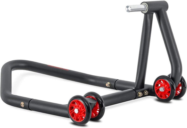 ConStands - Motorrad Montageständer für Ducati Multistrada 1200 10-17 Schwarz Hinterrad Einarmstände