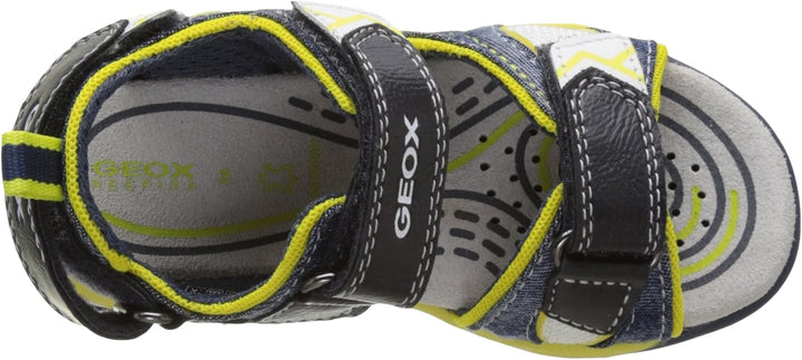 Geox Jungen J Borealis Boy D Sandalen 33 EU Blau Navy Limec0749, 33 EU Blau Navy Limec0749