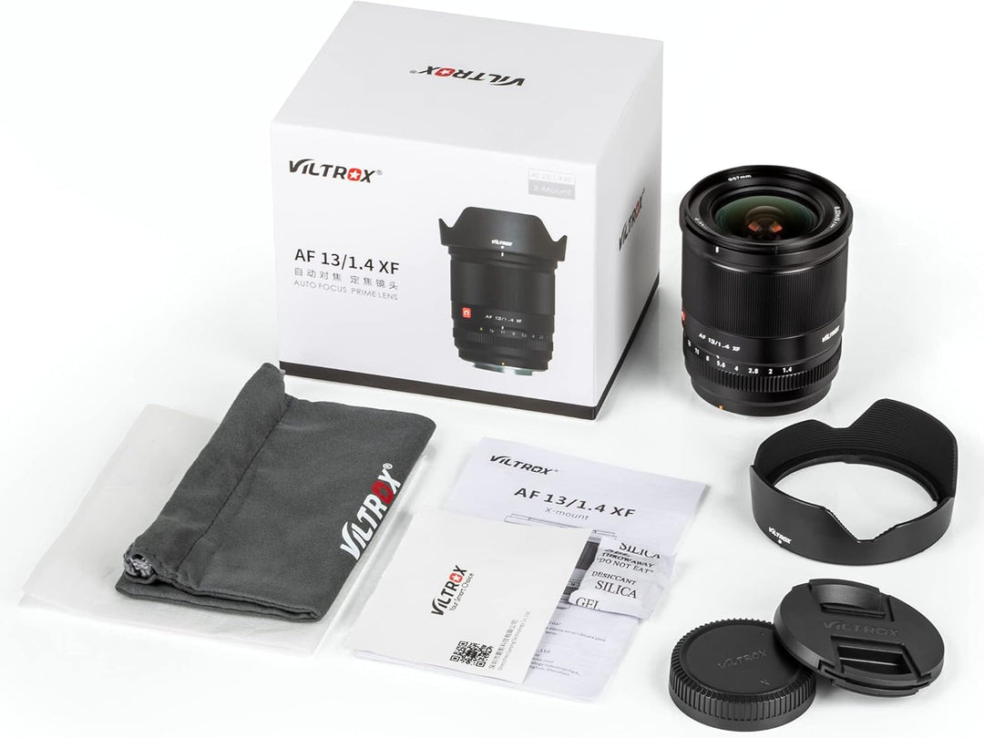 VILTROX 13mm f/1.4 F1.4 Fuji x Mount Ultra Weitwinkel APS-C AF Objektiv für Fujifilm X-Mount Kamera