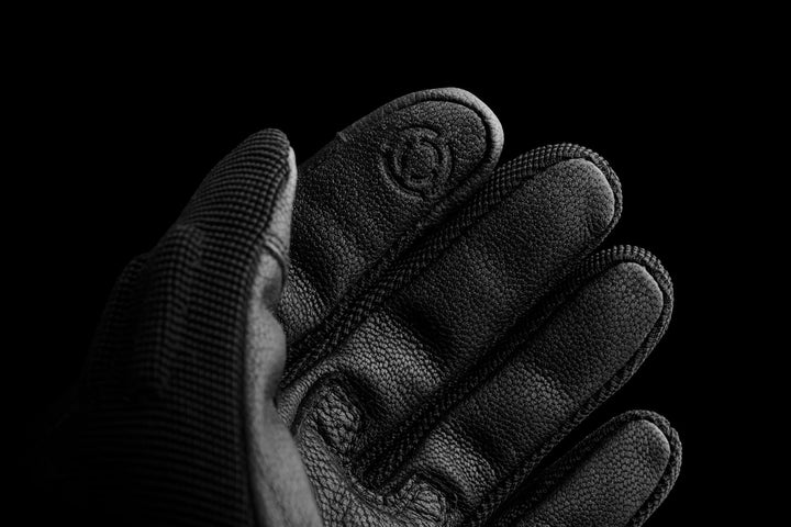 Furygan Jet NEON D3O - Motorradhandschuhe für Herren - 100% Lederhandfläche - Komfort - Sommerhandsc