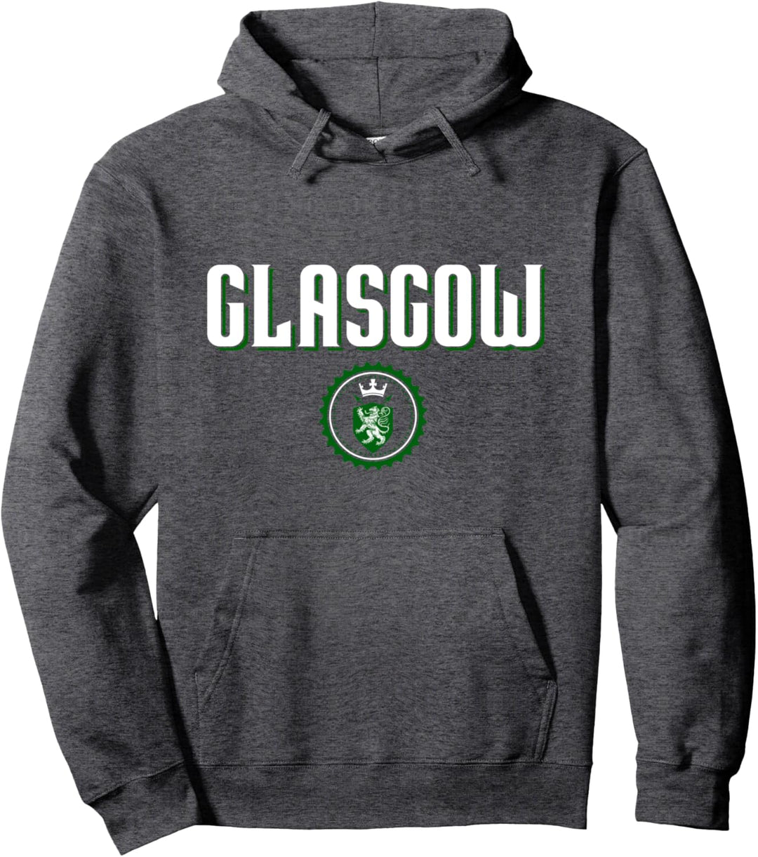 Scottish Glasgow Souvenir | Vintage Coat of Arms Scotland Pullover Hoodie