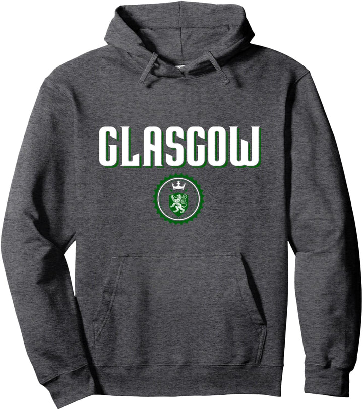 Scottish Glasgow Souvenir | Vintage Coat of Arms Scotland Pullover Hoodie
