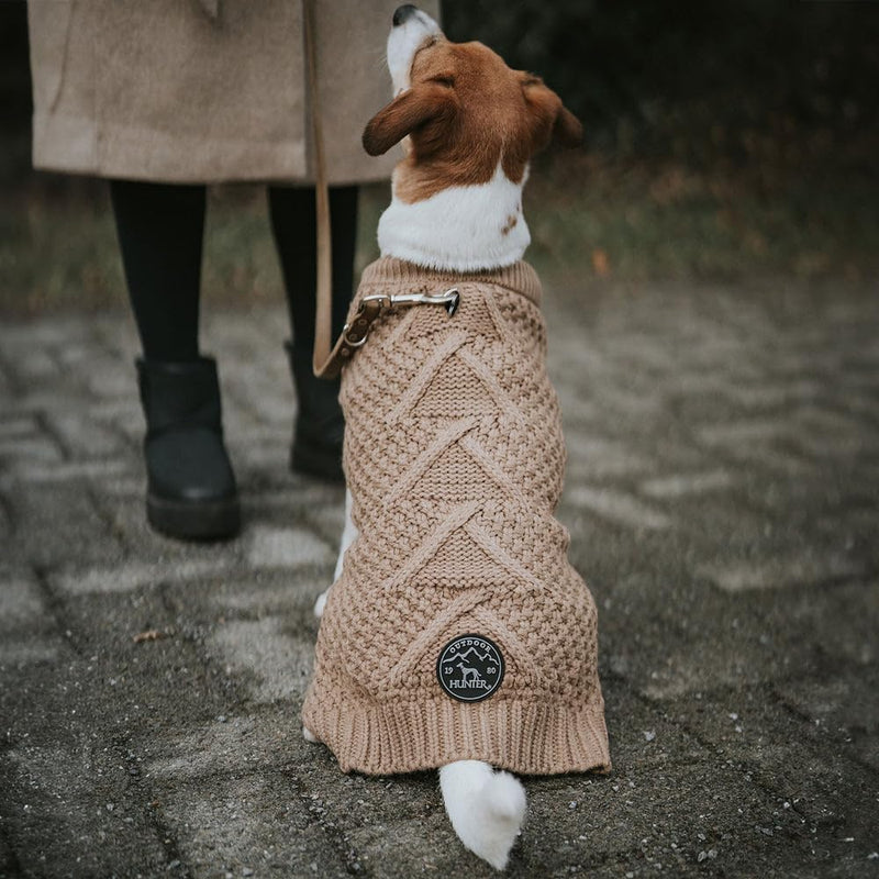 HUNTER Hundepullover MALMÖ,45, beige beige 45, beige 45