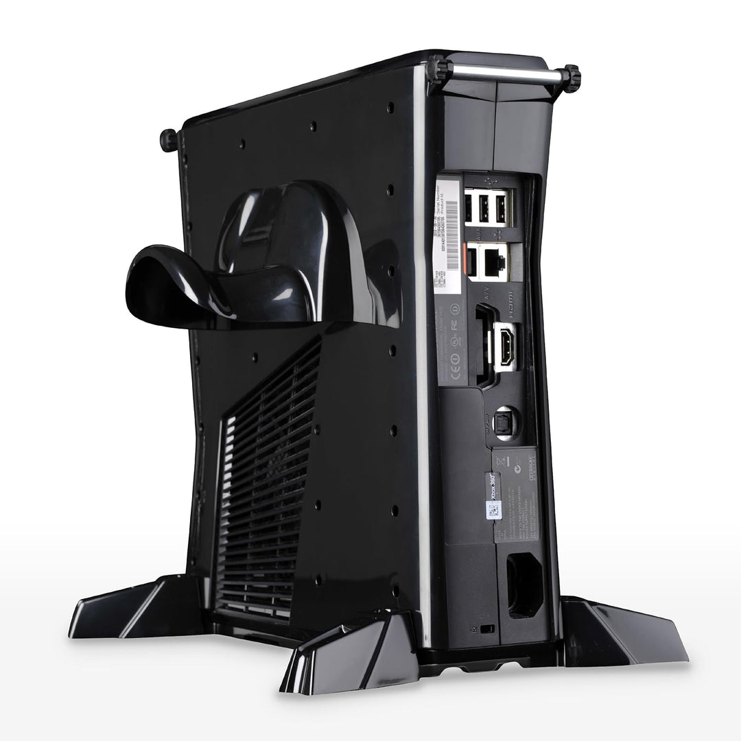 Xbox 360 - Base Model Vaults Schwarz (Konsolenhülle für Xbox 360 Slim)