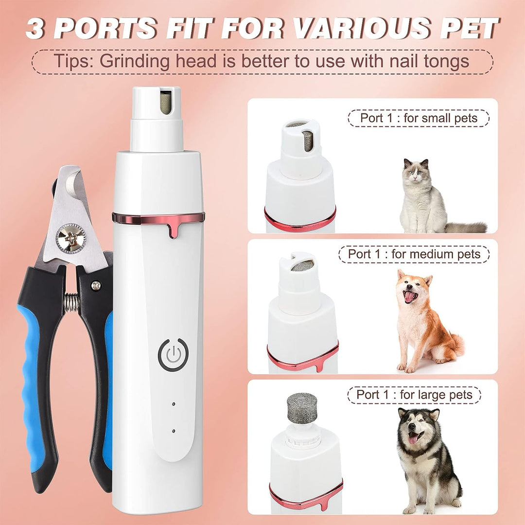 Kriogor Leise Hundeschermaschine, 4 in 1 Schermaschine Hund, Haarschneidemaschinen für Haustiere, Hu