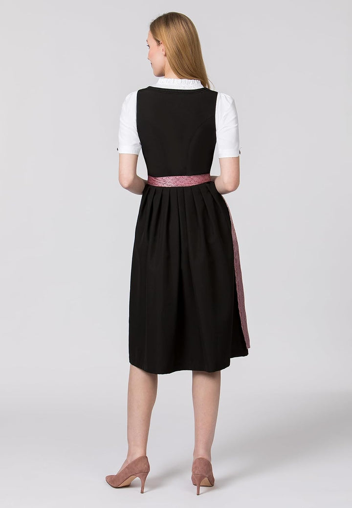 Stockerpoint Damen Schürze Corinna Dirndlschürze, Rose, Regular