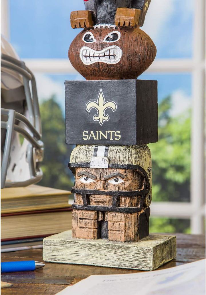 Team Sports America NFL Unisex NFL Tiki Totem New Orleans Saints 41 cm New Orleans Saints, New Orlea
