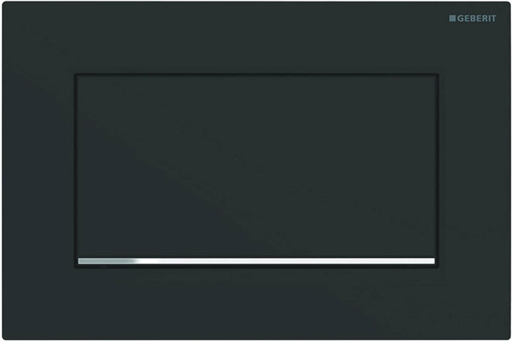 Geberit Betätigungsplatte Sigma 30 (für Spül-Stopp Spülungen, Betätigung von vorne, Platte + Tasten