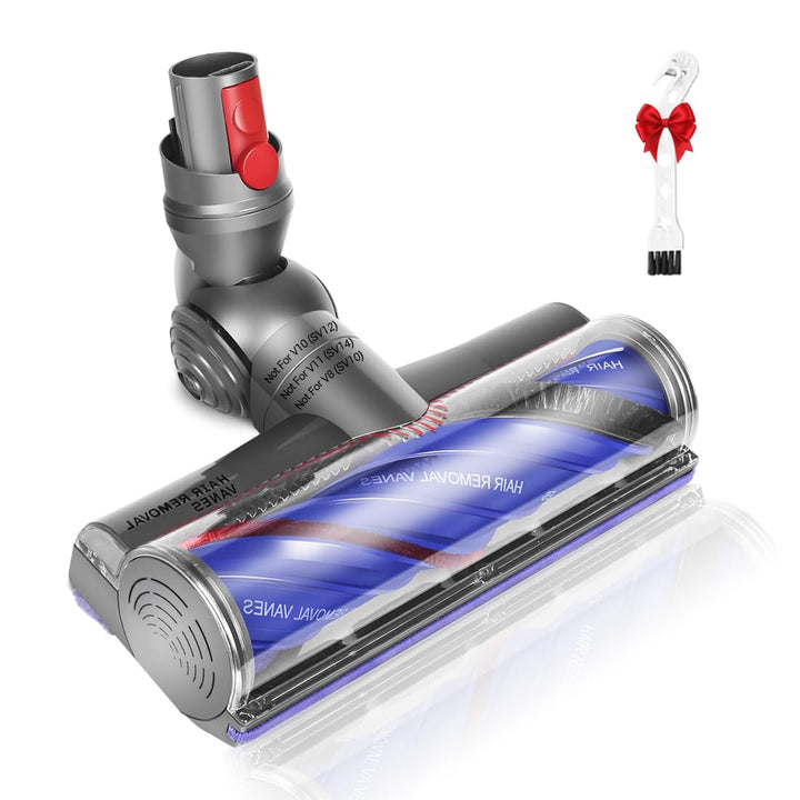 Anti-Tangle-Staubsauger Bodenbürste Zubehör Kompatibel für Dyson V12 Detect Slim, Bürste Ersatzteile