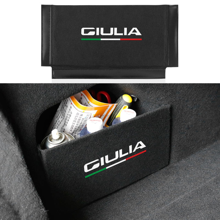 1PCS Auto Kofferraum Organizer Kompatibel mit Alfa Romeo Giulia 2016 2017 2018 2019 2020 2021 2022 2
