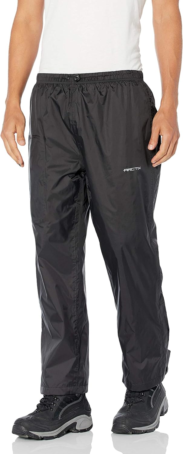 ARCTIX Herren Rain Pant Storm Regenhose Small (29-30W * 30L) Schwarz, Small (29-30W * 30L) Schwarz