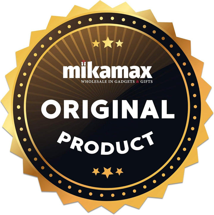 Mikamax Whiskey Smoker Set - Cocktail Smoker - Smoked Whiskey - Räucherchips Whisky - 4 Aromen - Mit