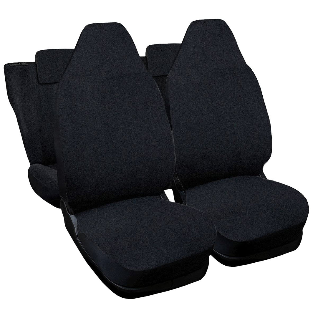 Lupex Shop Citroen C1 einfarbige Sitzbezüge - schwarz Jeans