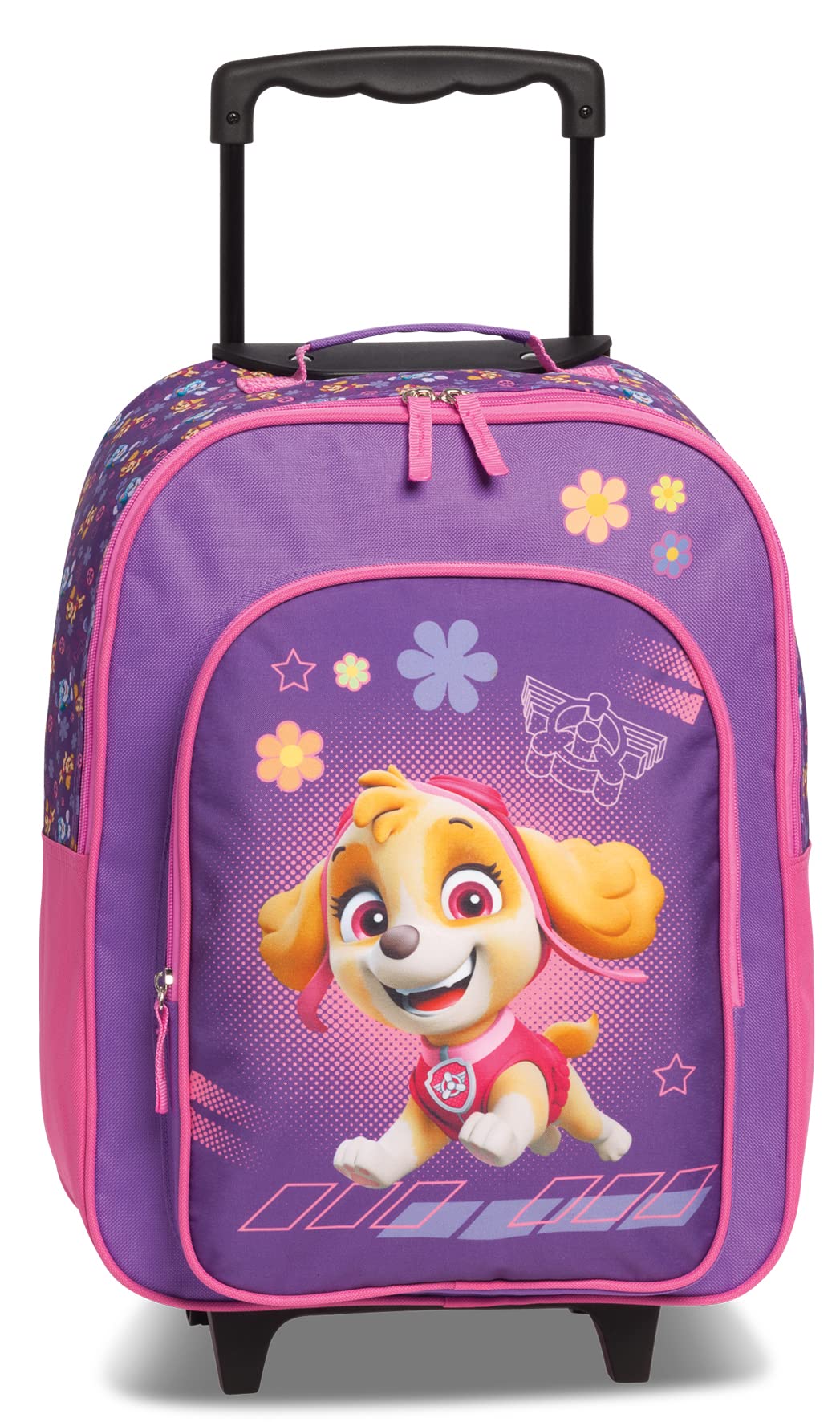 Fabrizio Paw Patrol Chase Marshall Skye Kinder Trolley Kinderkoffer Weichgepäck Polyester 32 x 42 x