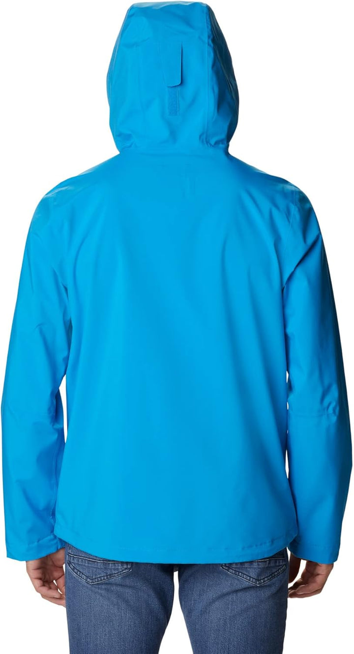 Columbia Herren Earth Explorer Regenjacke L Compass Blue, L Compass Blue