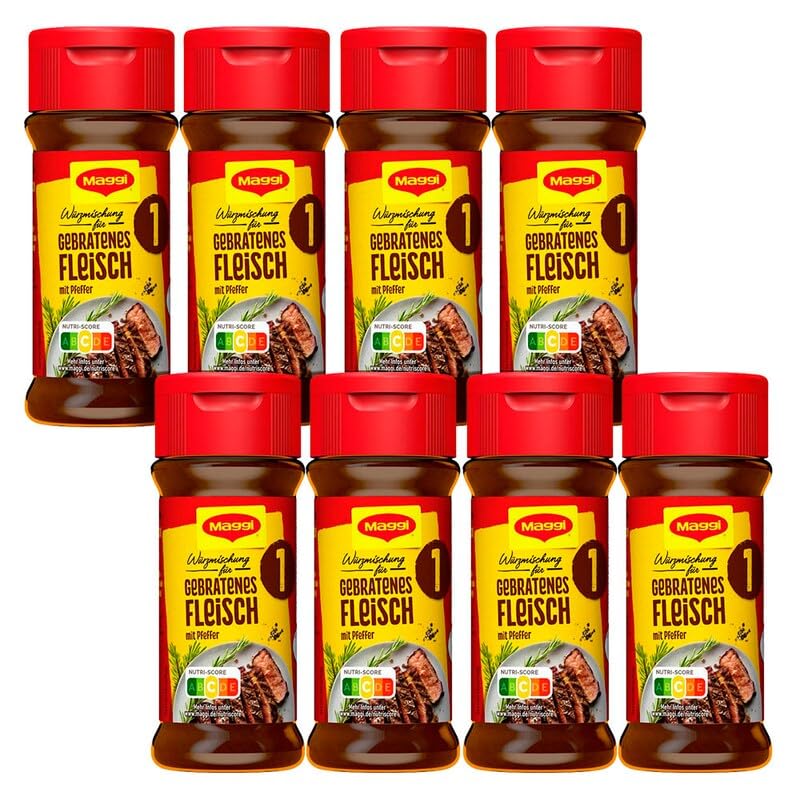 4erPack (4ST x 78G) Maggi Würzmischung Nr. 1 Gebratenes Fleisch, Nr. 1 Gebratenes Fleisch