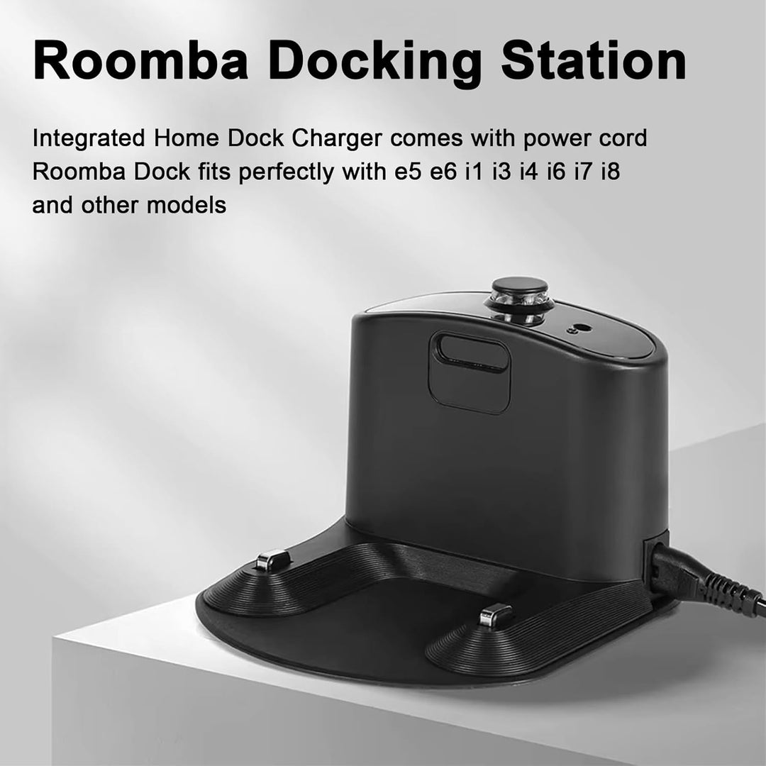 Dock-Ladestation für Roomba, Ersatz-Roomba-Dockingstation, kompatibel mit Staubsaugern der Serien iR