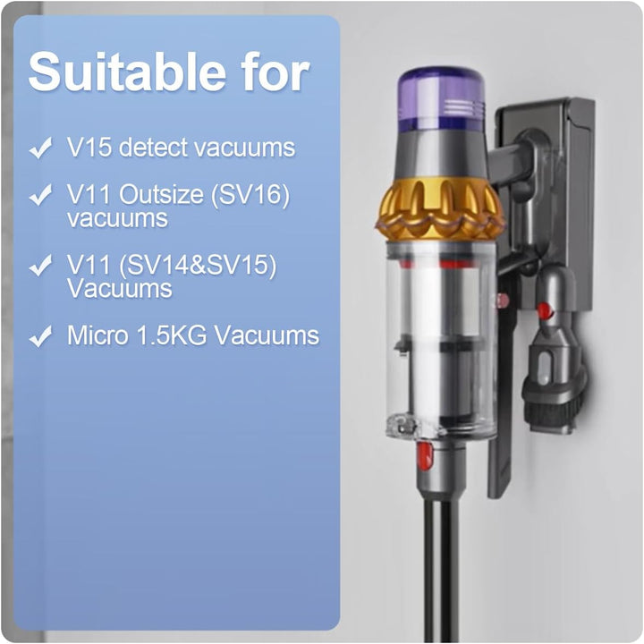 Wandhalterung mit Ladestation Kompatibel mit Dyson V11 V15 Staubsauger Ersetzende Teile-Nr. 970011-0