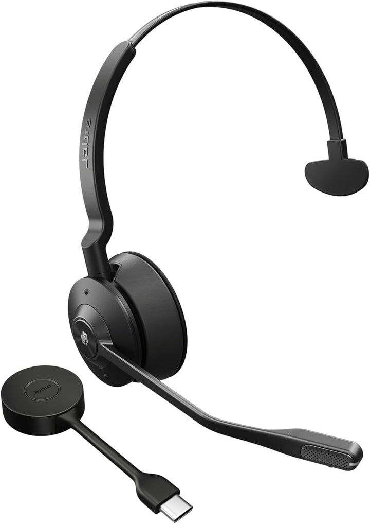 Jabra Engage 55 SE Mono Headset MS, Link 400c DECT Adapter, 1,2 m USB-C auf USB-C-Kabel, Tragetasche