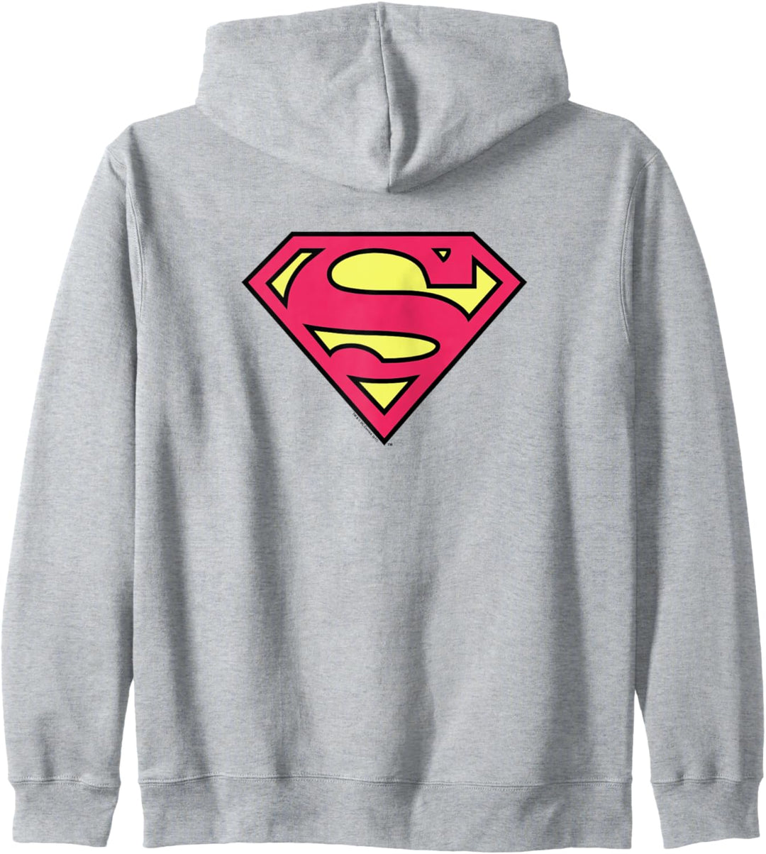 Superman Classic S Logo Kapuzenjacke