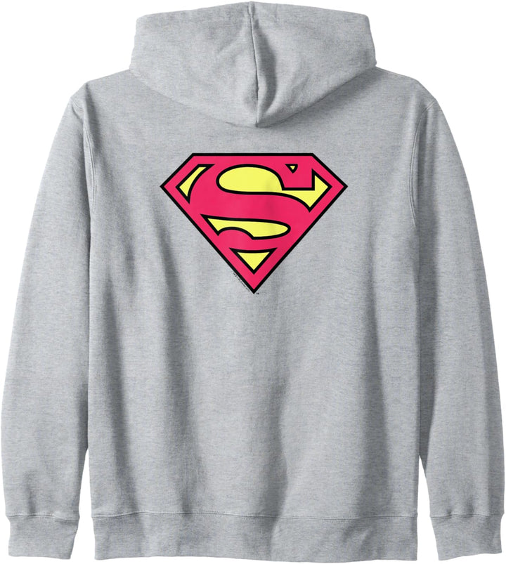 Superman Classic S Logo Kapuzenjacke