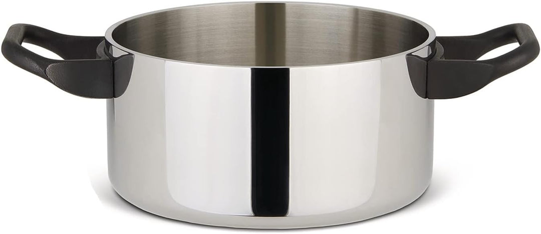 Alessi LA Cintura di Orione“ Bratentopf aus Multiply 16,0cm∅, Edelstahl, 16 cm 27.3 x 23 x 7.8 cm, 2