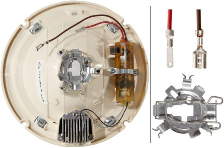 HELLA - Hybrid-Fernscheinwerfer - Luminator Compact Celis - ECE-R112/E1 1901 - 12/24V - 1F1 009 094-