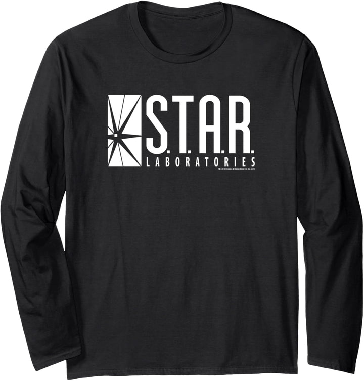 The Flash TV Series S.T.A.R. Labs Logo Langarmshirt