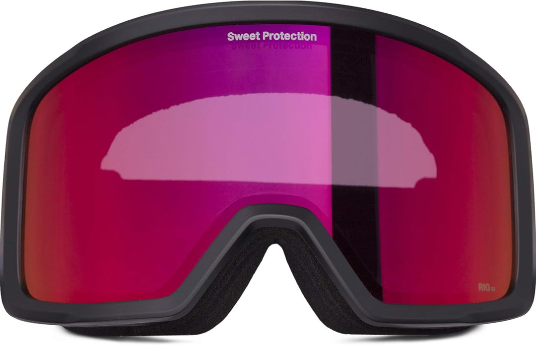 Sweet Protection Unisex Firewall Rig Reflect Goggles (1er Pack) Einheitsgrösse RIG Bixbite/Matte Bla