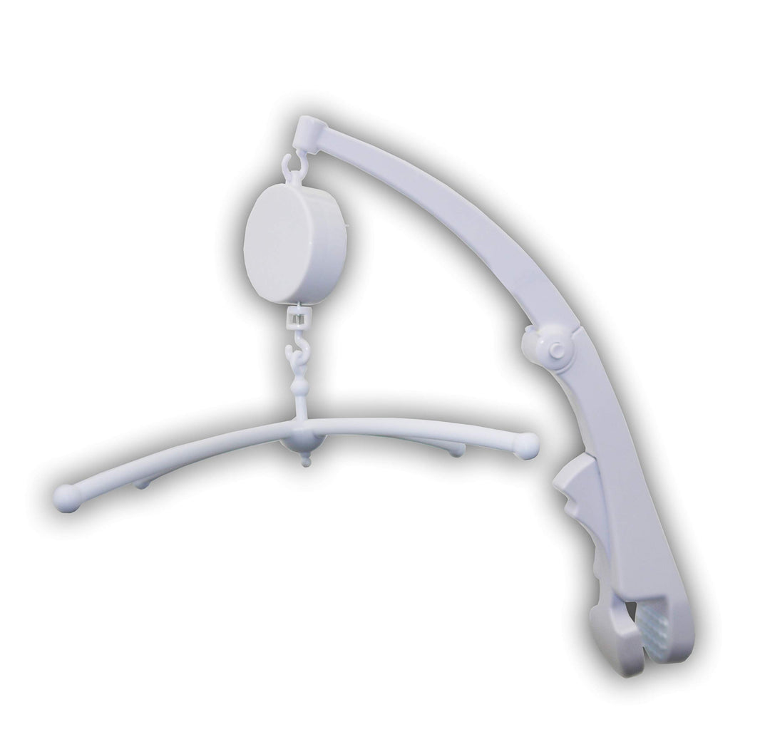 Niermann Standby 3489 Mobilehalter zum Klemmen, mit Spieluhr, weiss, 200 g zum klemmen mit Spieluhr