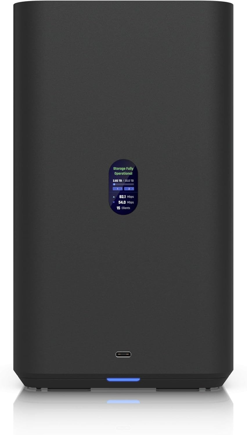 Sistema NAS Ubiquiti UNAS 2 2 Baías 3.5" Preto