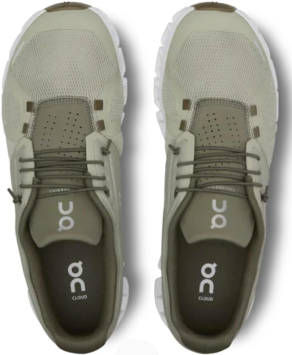 On Men's Cloud 5 Sneakers 42.5 EU Chalk Grove, 42.5 EU Chalk Grove