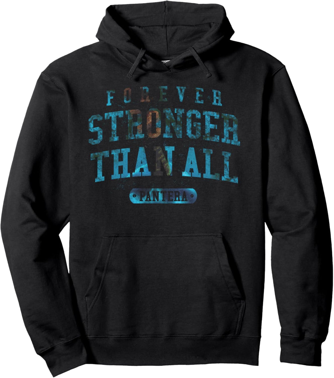 Pantera Offizielles Forever Stronger Than All Blue Pullover Hoodie