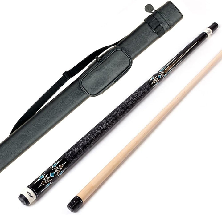 Riley Centurion American Poolqueue mit Leinenummanteltem Griff, 147 cm, 13 mm Spitzen-Gelenkschutz X