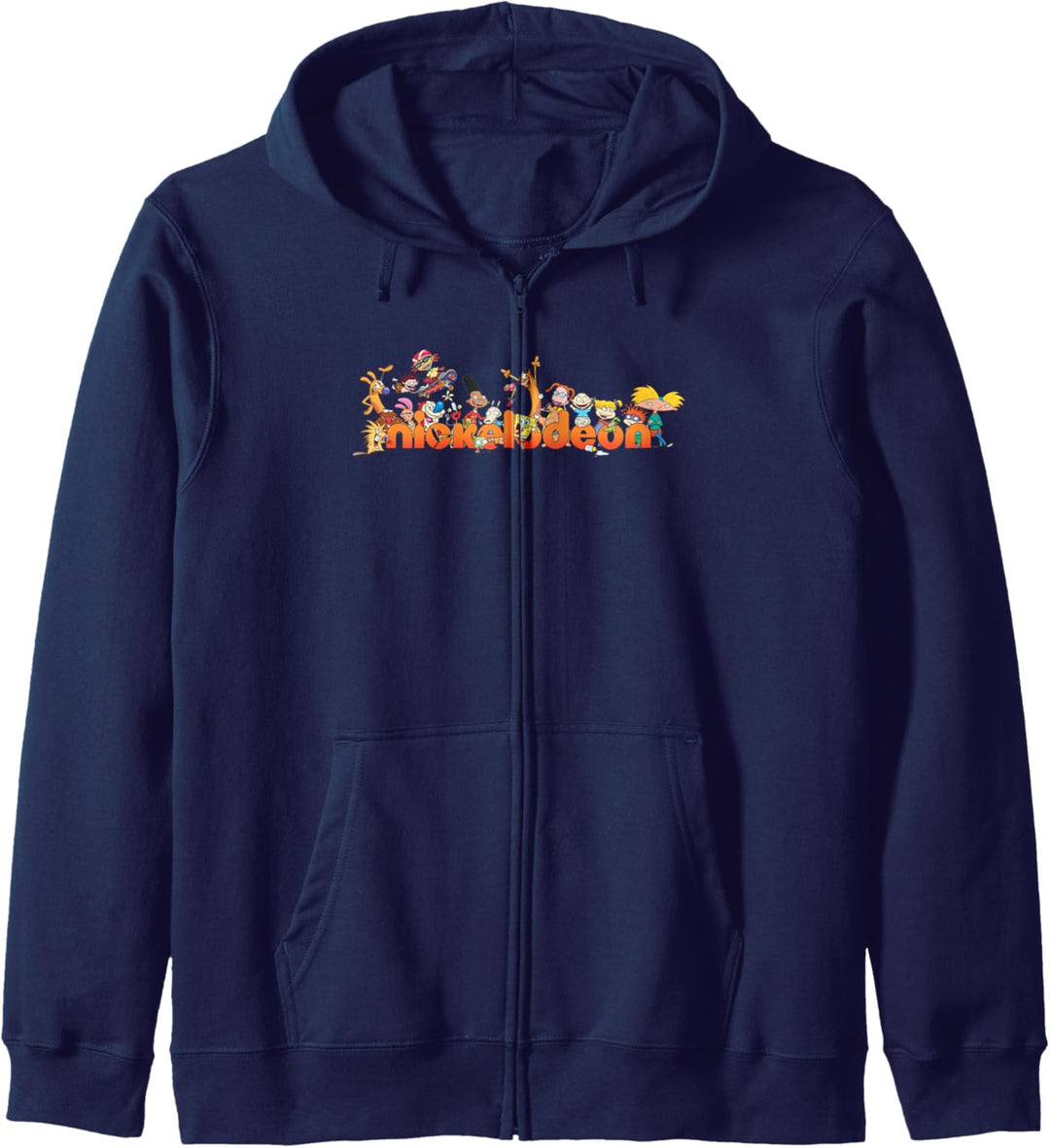 Nickelodeon Retro Group Shot On Logo Kapuzenjacke