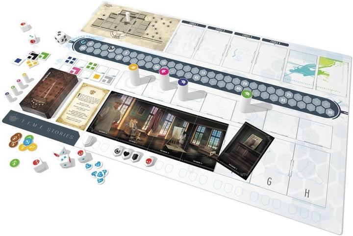 Asmodee SCTS01US-ASM - T.I.M.E Stories Zeitgeschichten (einschliesslich Asylmission), Zeitgeschichte
