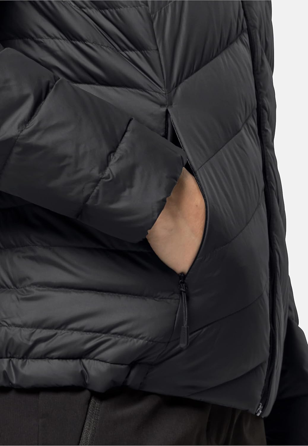 Jack Wolfskin Damen Tundra Down Hoody W Daunenjacke XS Schwarz, XS Schwarz
