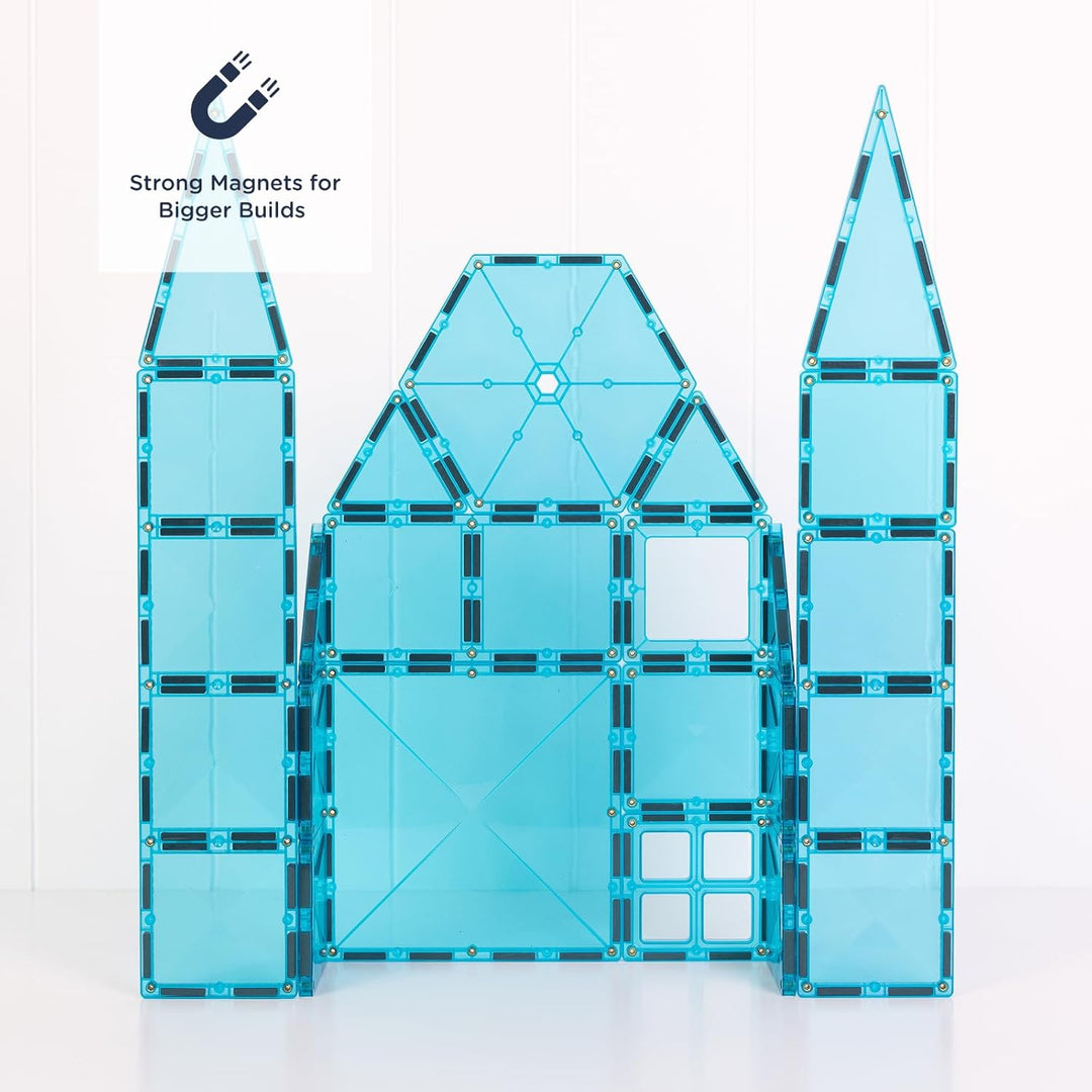 CONNETIX Magnetbausteine Charity Edition Teal Pack, 20 Stück