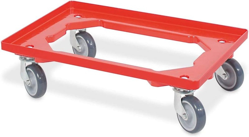 10er SPAR-Set Euro-Behälter PLUS GRATIS Transportroller, 600x400x220 mm Industriequalität lebensmitt