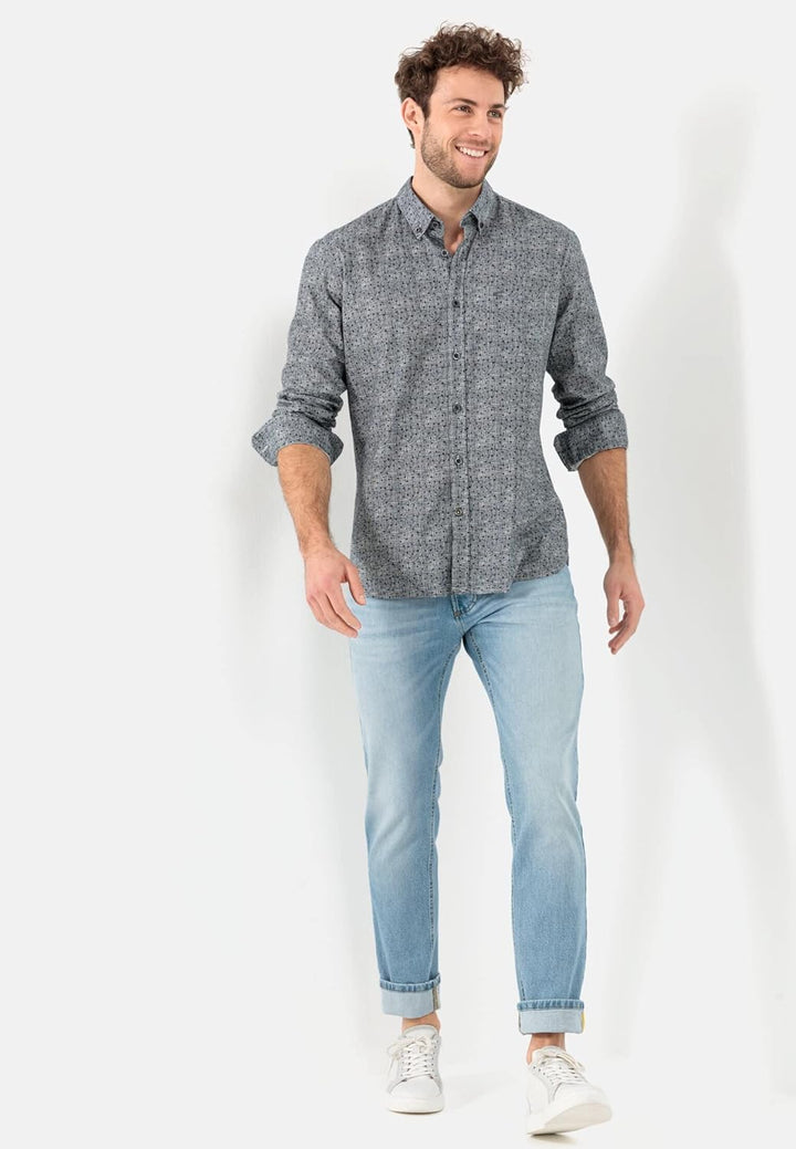 camel active Herren fleXXXactive® Denim in Regular Fit 34W / 30L Hellblau, 34W / 30L Hellblau