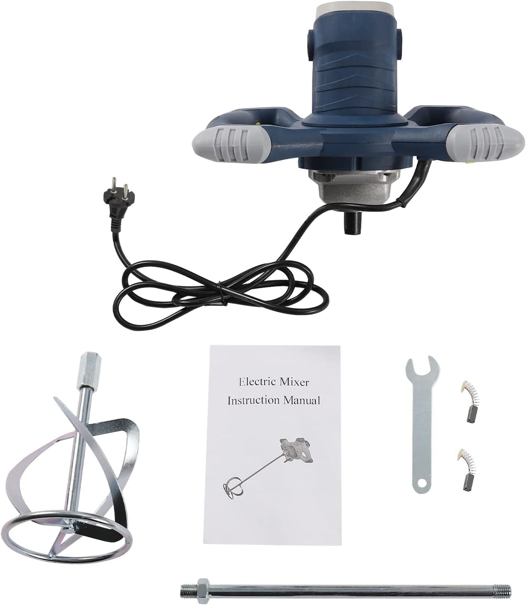 1400W Rührwerk, 1200r/min 6-Gang-Getriebe, Mörtelrührer Farb-Mörtelrührer, 40cm Spiralstange Mischra