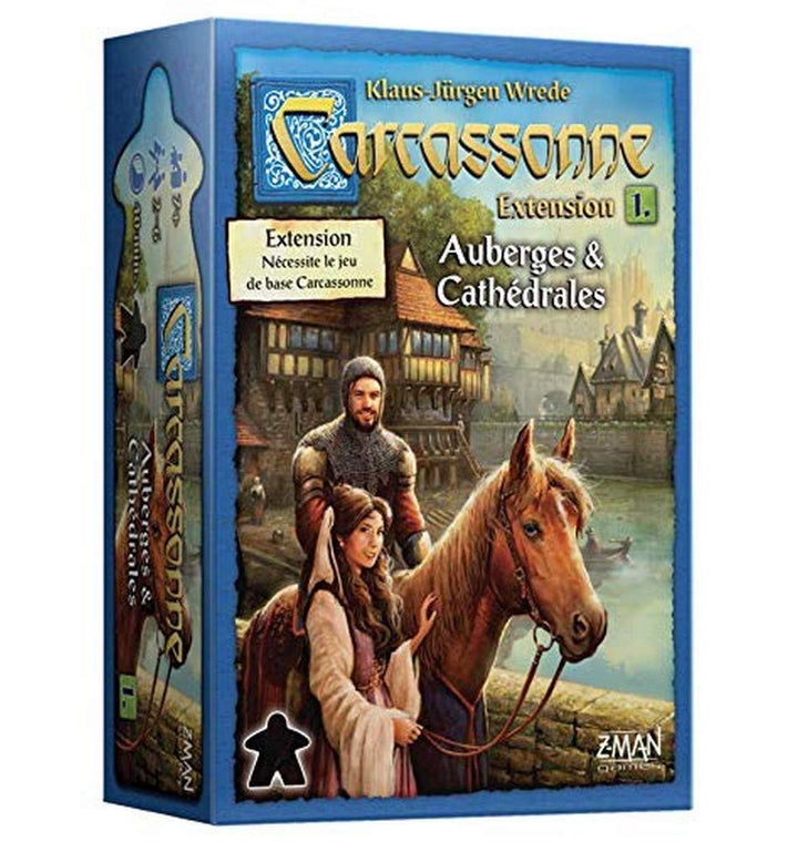Asmodee Carcassonne Ext. Herbergen & Kathedralen, Ext. Herbergen & Kathedralen