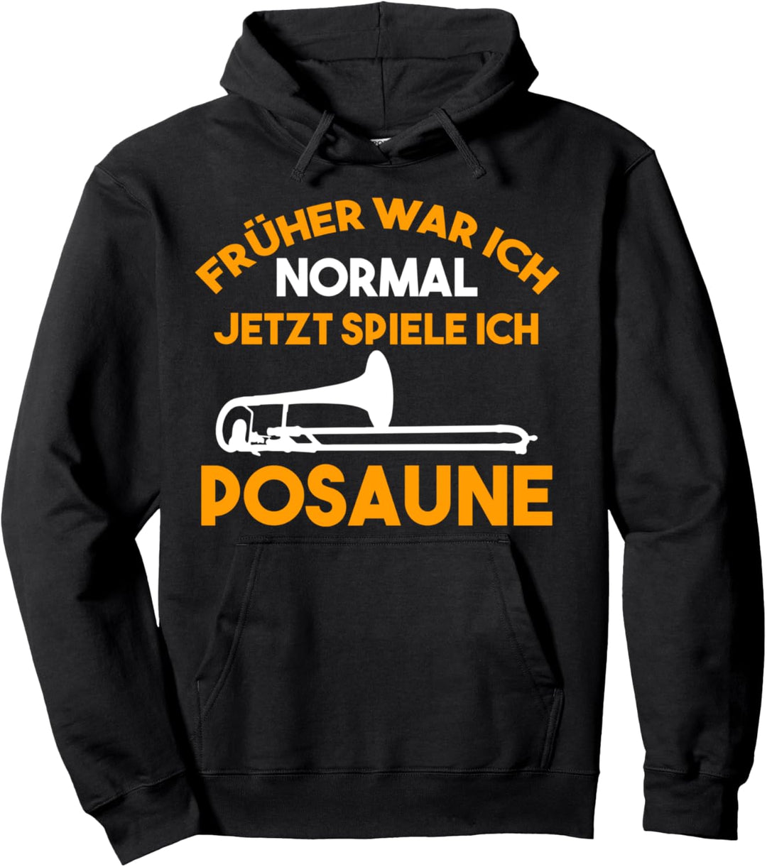 Posaune Musikverein Posaunist Posaunenspieler Pullover Hoodie