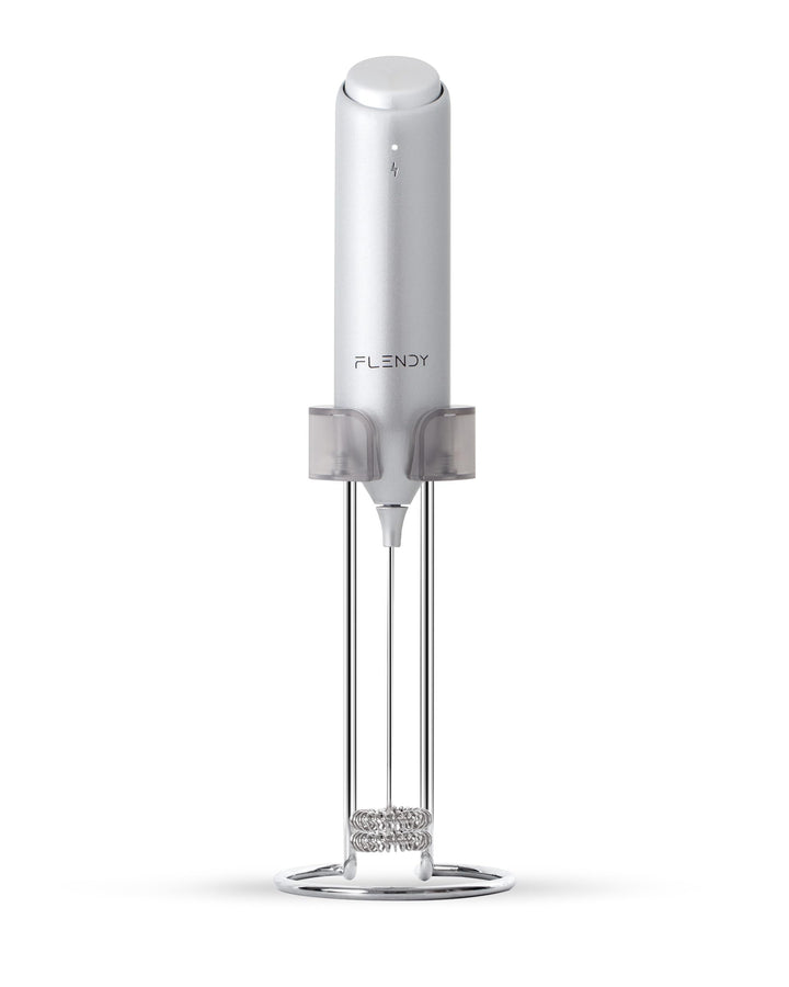 Wiederaufladbarer Hand Milchaufschäumer Stab, Aufschäumer Stab mit USB-C Ladehalterung, Mini Milchau